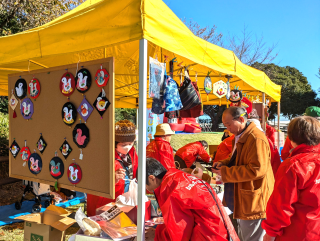 にじいろ市が今年も聚楽園公園もみじまつりに出店しました！